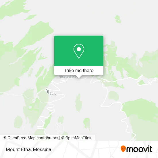 Mount Etna map