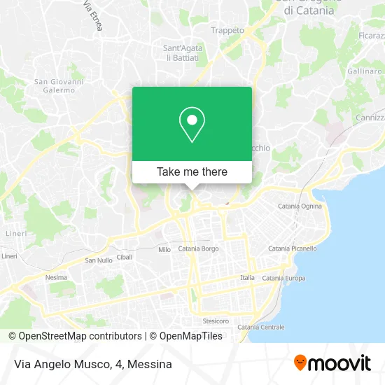 Angelo Musco Street, 4 map