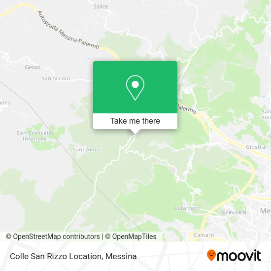 Colle San Rizzo Location map