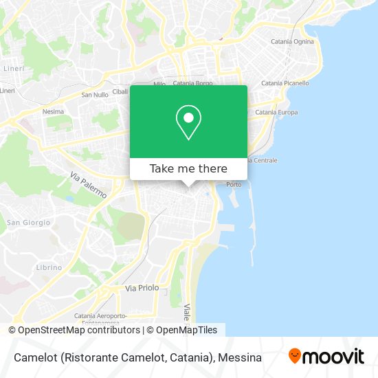Camelot (Ristorante Camelot, Catania) map