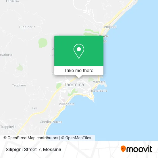 Silipigni Street 7 map