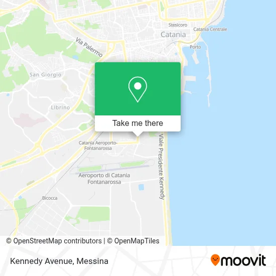 Kennedy Avenue map