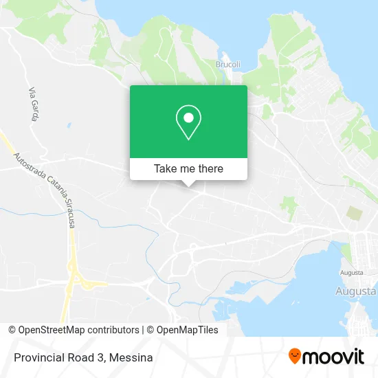 Provincial Road 3 map