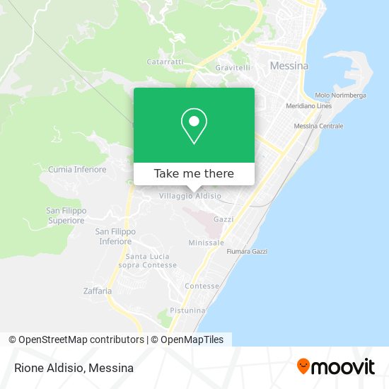 Rione Aldisio map