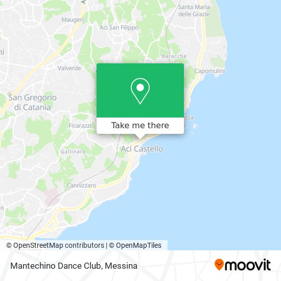 Mantechino Dance Club map