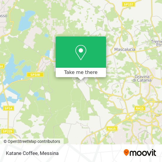 Katane Coffee map