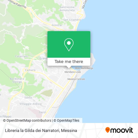 Libreria la Gilda dei Narratori map