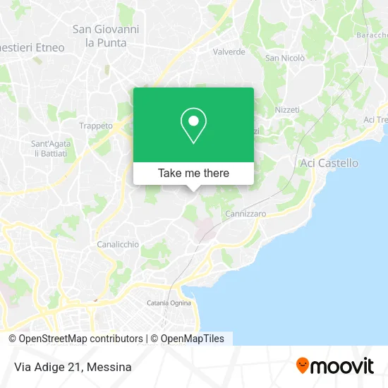 Via Adige 21 map