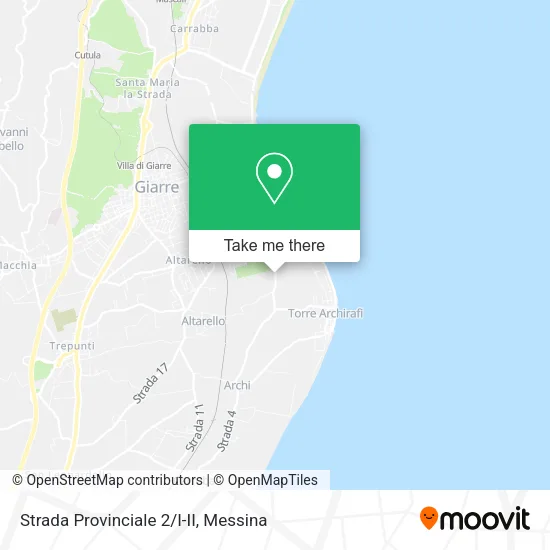 Provincial Road 2/I-II map