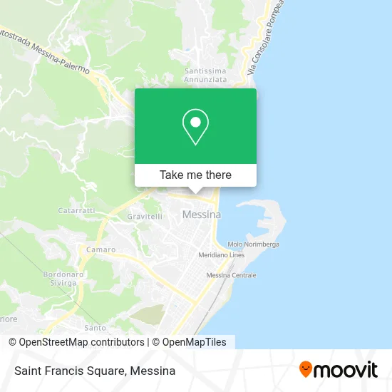 Saint Francis Square map