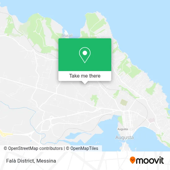 Falà District map