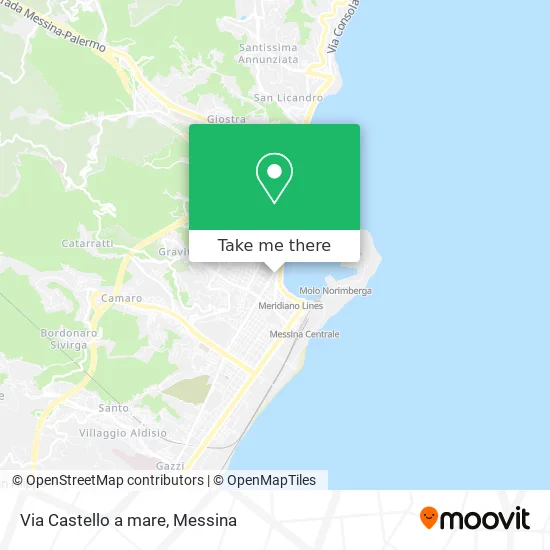 Castle by the Sea Street map