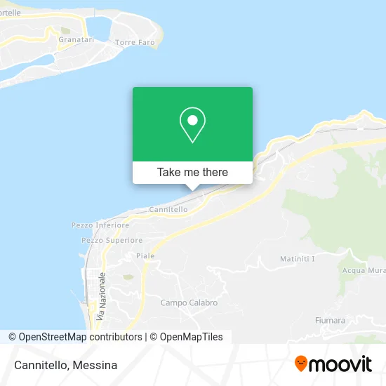 Cannitello map