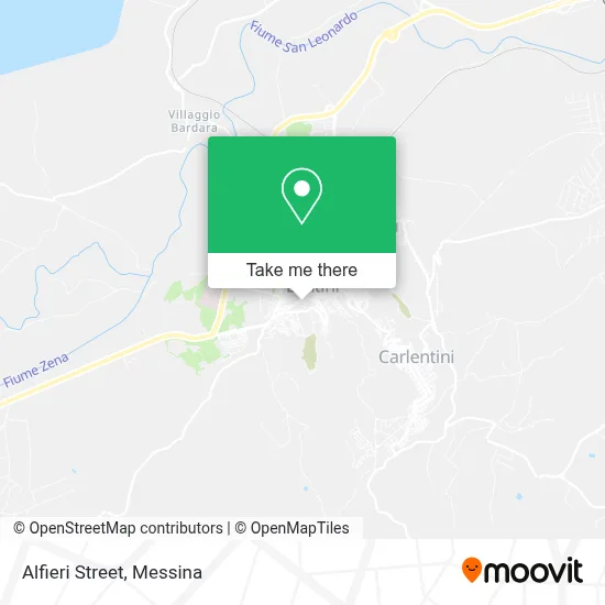 Alfieri Street map