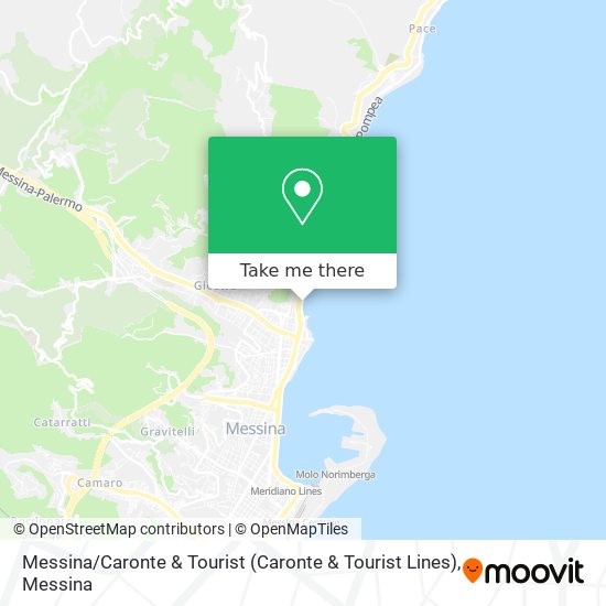 Messina / Caronte & Tourist (Caronte & Tourist Lines) map