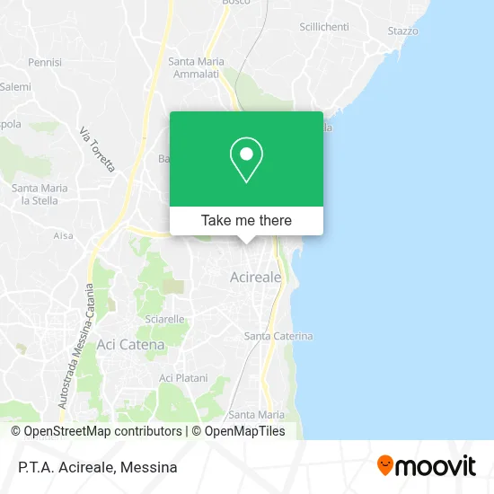 P.T.A. Acireale map