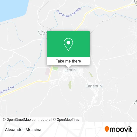Alexander map