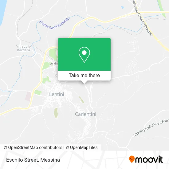 Eschilo Street map