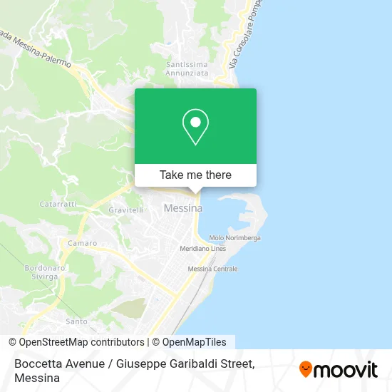 Boccetta Avenue / Giuseppe Garibaldi Street map