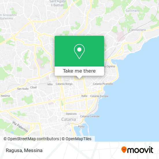 Ragusa map