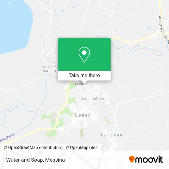 Water and Soap map