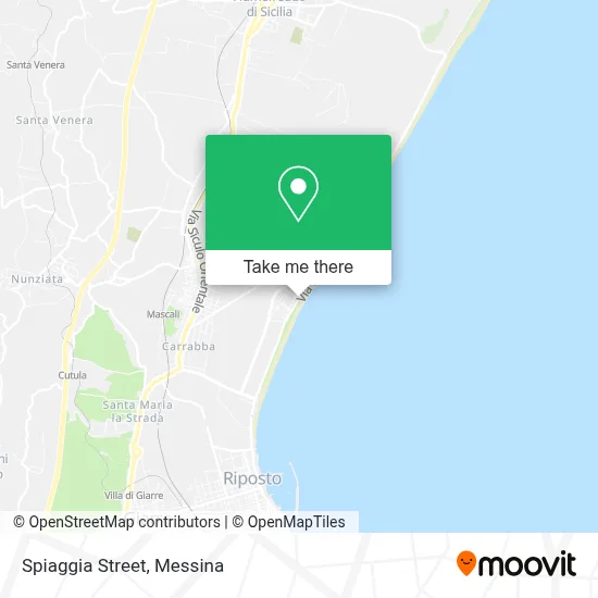 Spiaggia Street map