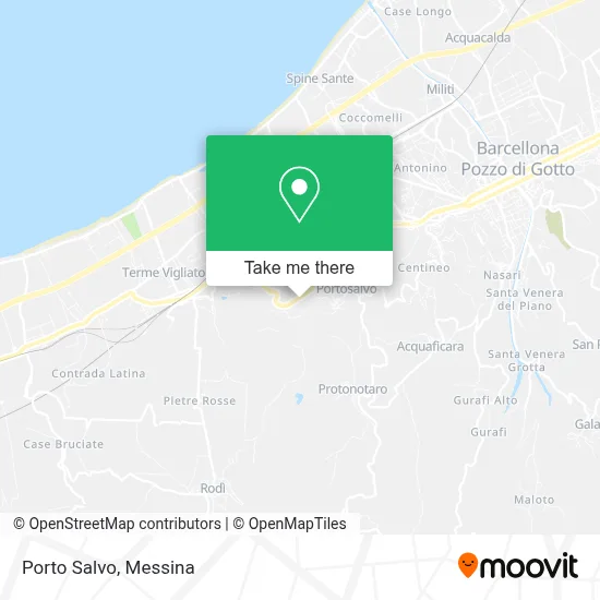 Porto Salvo map