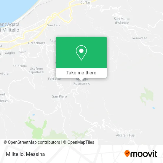 Militello map