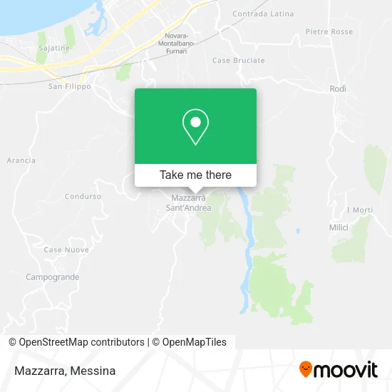 Mazzarra map