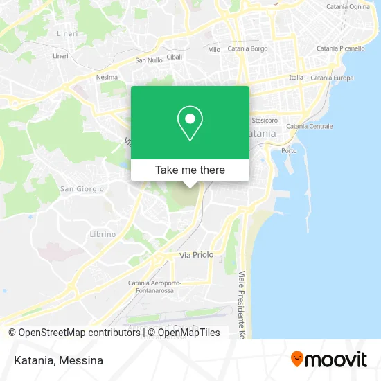 Katania map