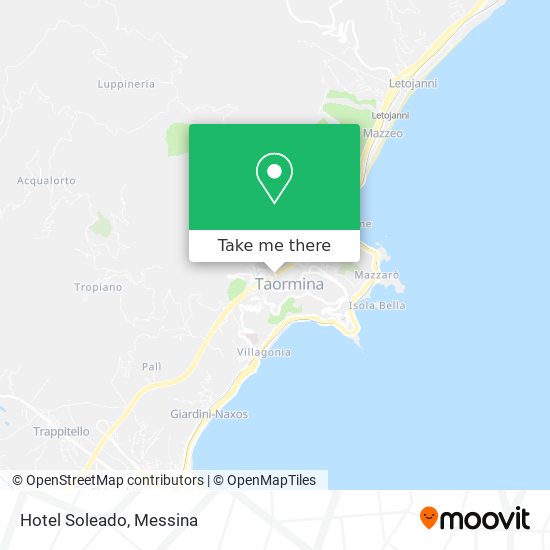 Hotel Soleado map