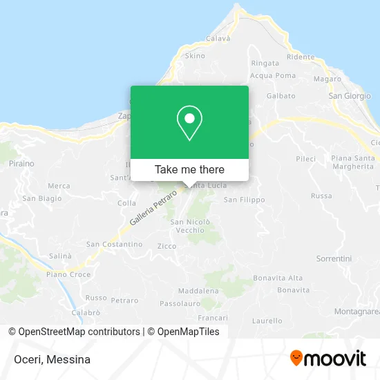 Oceri map