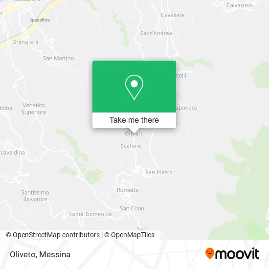 Oliveto map