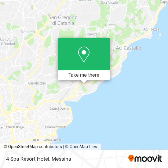 4 Spa Resort Hotel map