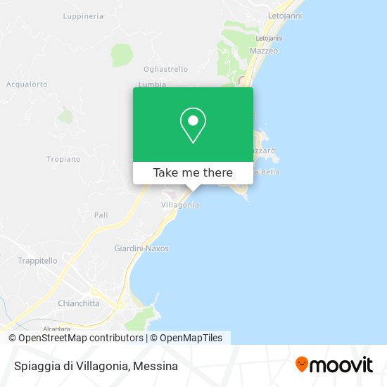 Spiaggia di Villagonia map
