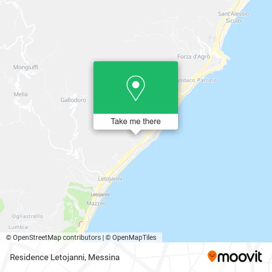 Letojanni Residence map