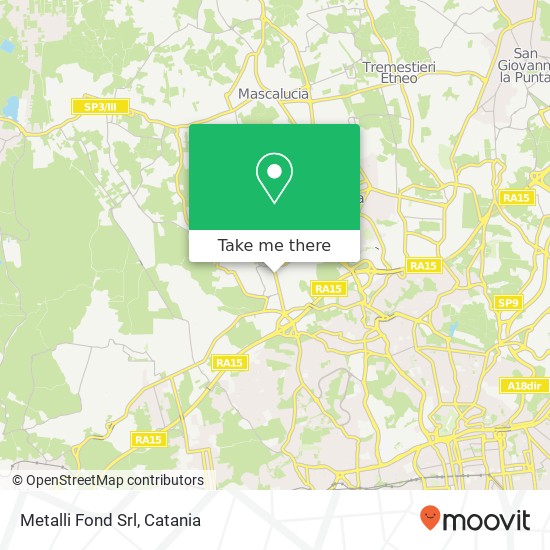 Metalli Fond Srl map