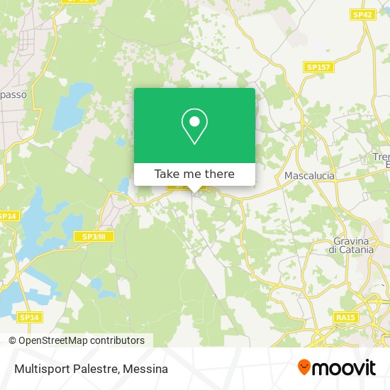 Multisport Palestre map