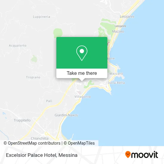 Excelsior Palace Hotel map