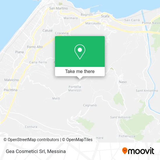 Gea Cosmetics SRL map