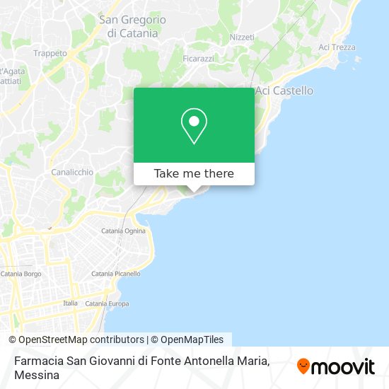 Farmacia San Giovanni di Fonte Antonella Maria map
