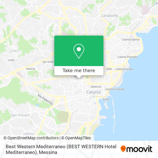 Best Western Mediterraneo (BEST WESTERN Hotel Mediterraneo) map