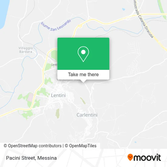 Pacini Street map
