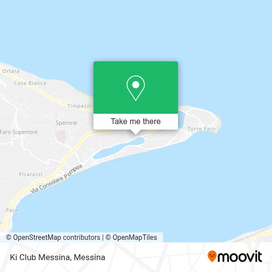 Ki Club Messina map