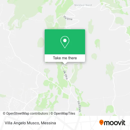 Villa Angelo Musco map