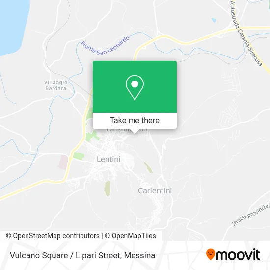 Vulcano Square / Lipari Street map