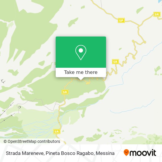 Strada Mareneve, Pineta Bosco Ragabo map