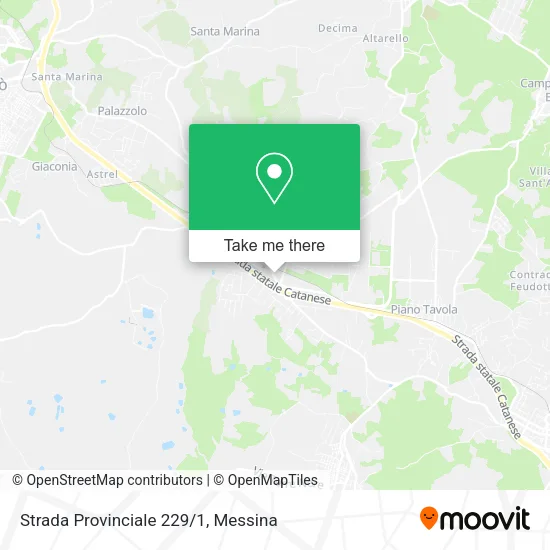 Provincial Road 229/1 map