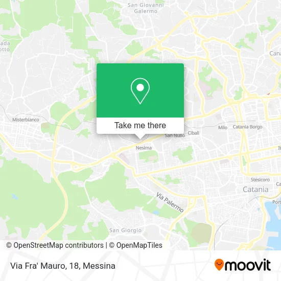 Fra' Mauro Street, 18 map