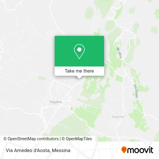 Amedeo d'Aosta Street map